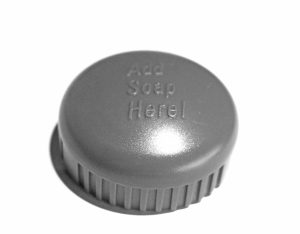 Deksel voor een zeepdispenser