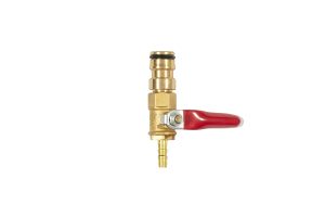 kogelkraan inclusief slangklem