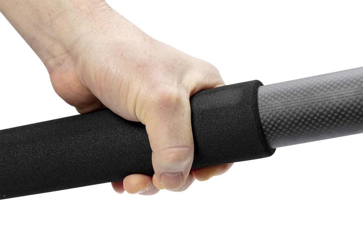 Soft grip handvat telescoopsteel