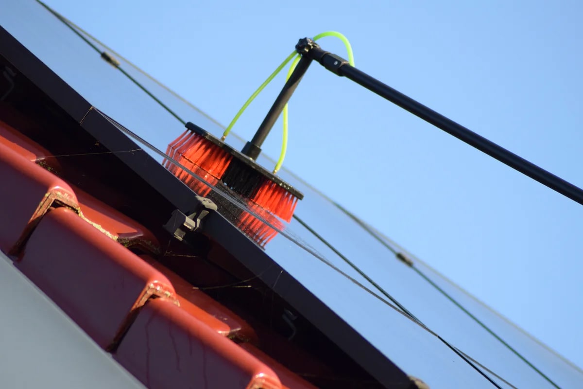 xxl angle adapter telescoopsteel voor zonnepanelen reiniging