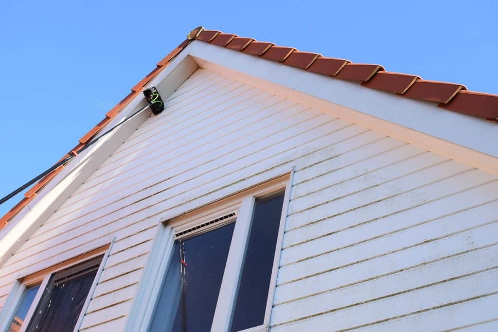 telescoopsteel houtwerk reinigen